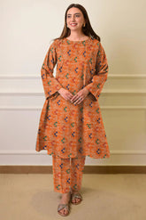 2 Pcs Unstitched Ladies Suit 102